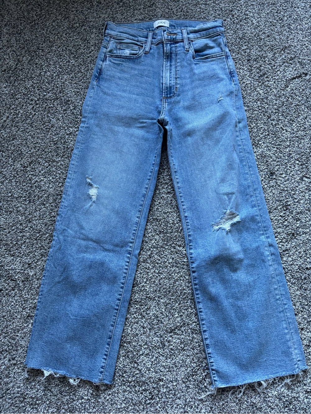 Joe's Jeans The Blake High Rise Wide Leg Crop Sz 26